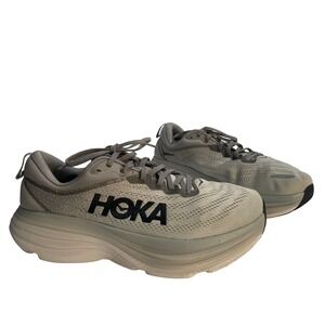 Hoka Bondi 8 X Wide Men's Running Shoes Gray Size 11.5 4E 1127955